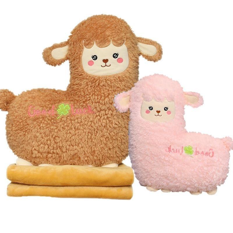 Peluche Alpaga avec couverture