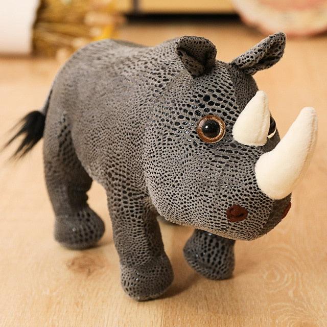 Peluches rhinocéros réalistes