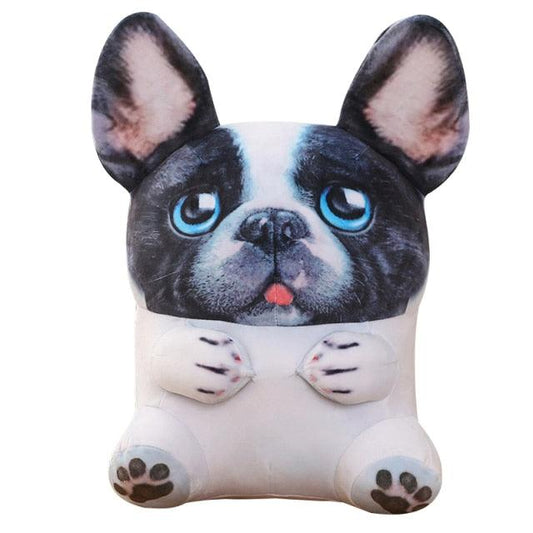 Adorable oreiller en peluche en forme de chiot