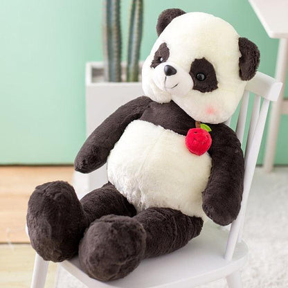 Ours Brun Canard Fraise Panda Oreiller Peluche