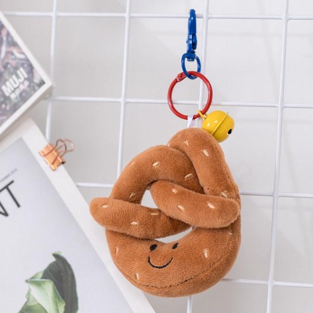 Doll Baguette Pretzel Croissant Toast Soft toy