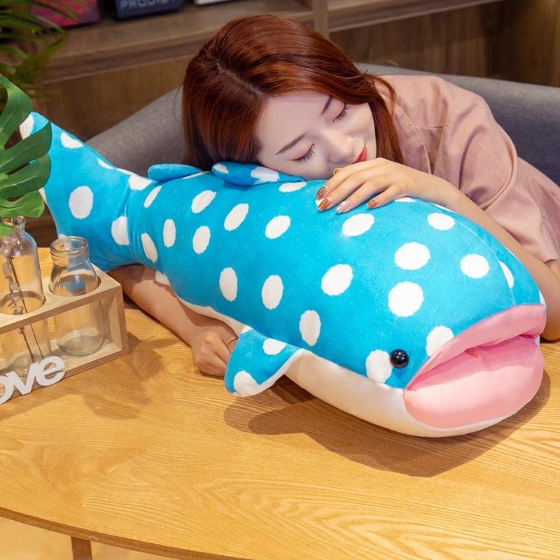 Peluche baleine tachetée