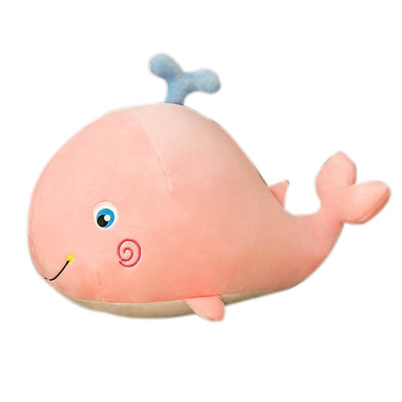 Mignon animal en peluche baleine de dessin animé