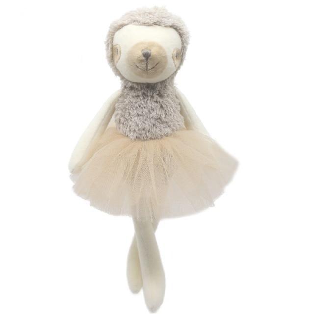 Ballerina Sloth Plush Toy