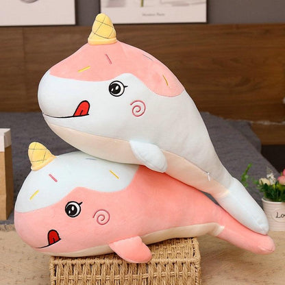 Animal en peluche Licorne Baleine