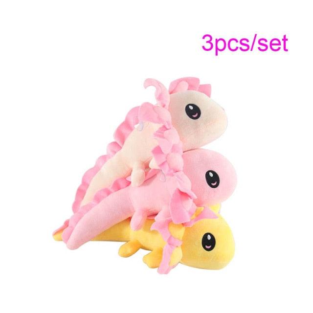 Axolotl soft toys