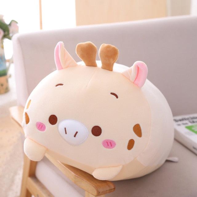 Creative Cartoon Shaped Stuffed Animal Pillow