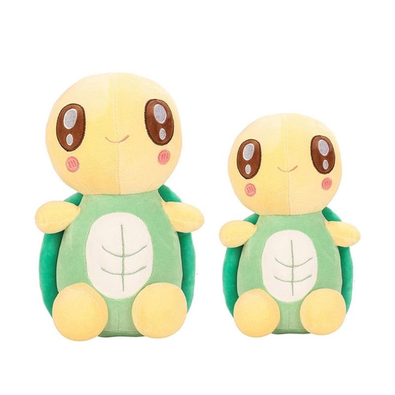 Animal en peluche tortue verte