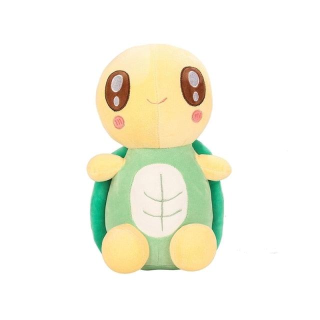 Animal en peluche tortue verte