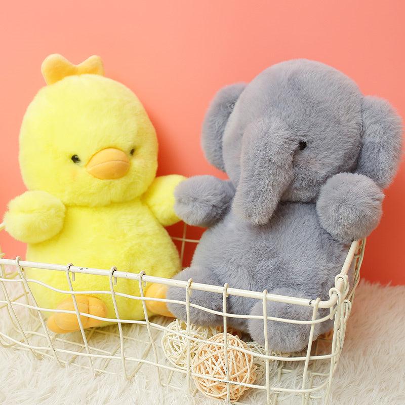 Fluffy Super Soft Cuddly Animal Friends Plush Toys