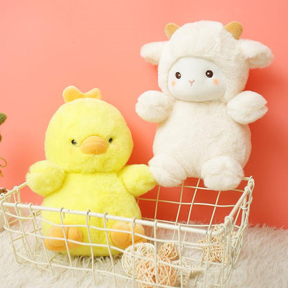 Fluffy Super Soft Cuddly Animal Friends Plush Toys