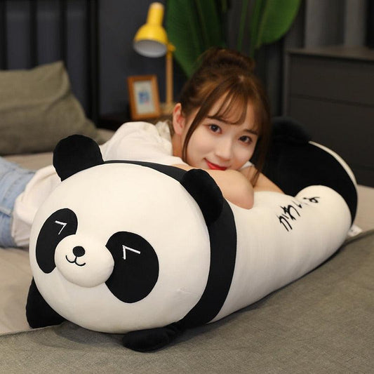 Peluche Panda Couché Kawaii