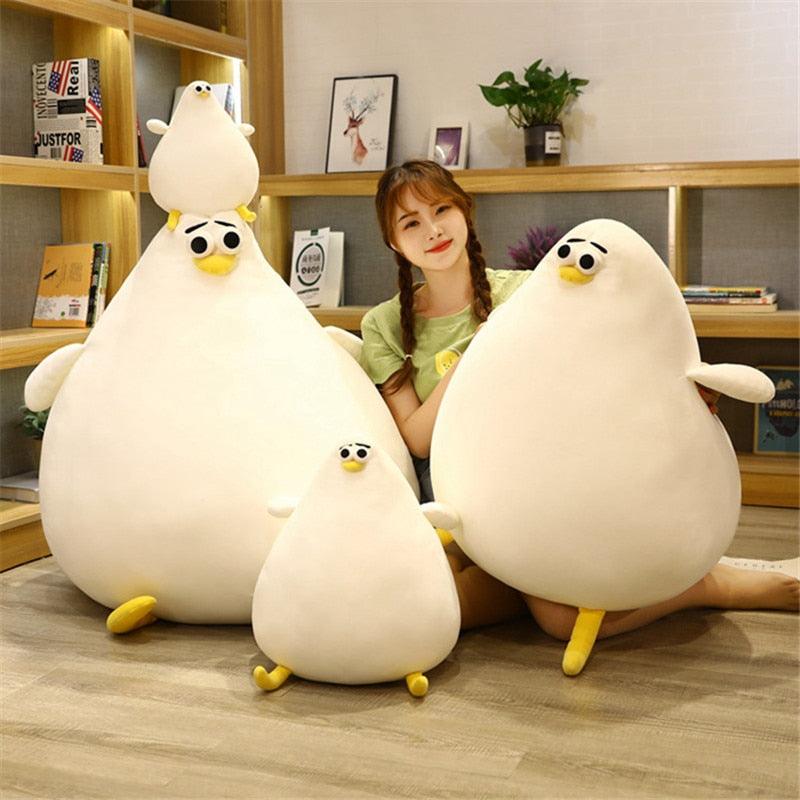 Oreiller en peluche Kawaii Gros Poulet