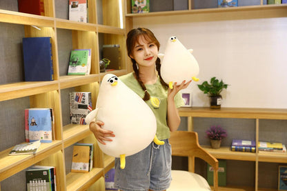 Kawaii Big Chicken Plush Pillow