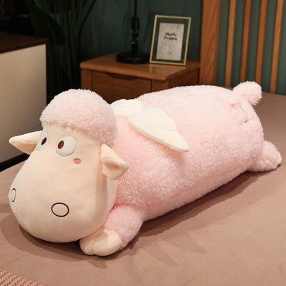 Lying Sheep Angel Plush Toy