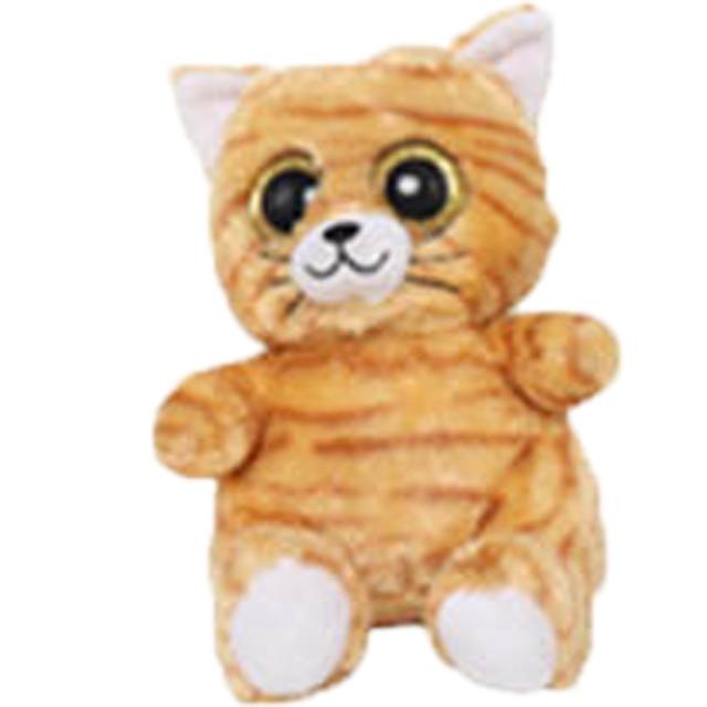 Peluche chat aux gros yeux