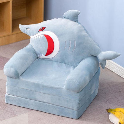 Sofa chairs with stuffed animals for children