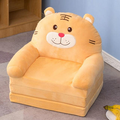 Sofa chairs with stuffed animals for children