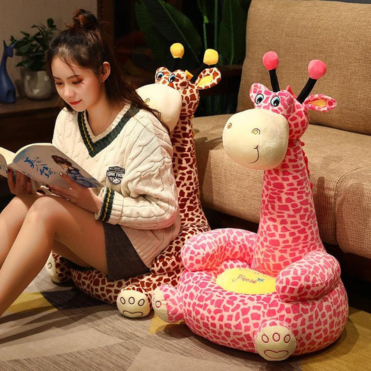 Chaises en peluche Kawaii Kids Animal Stuffed Chairs