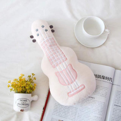 3D Guitar Pillow Plushie Toys