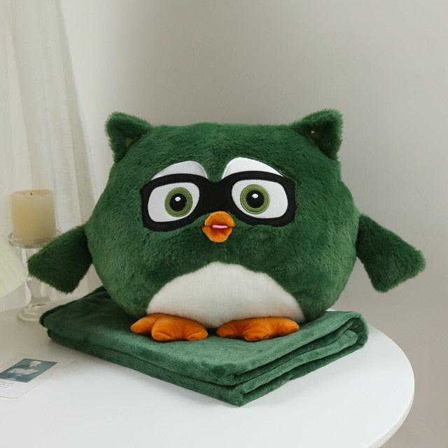 Stuffed Animal Owl Pillow With Cover