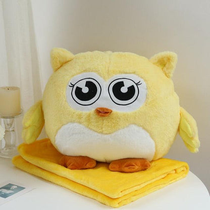 Stuffed Animal Owl Pillow With Cover