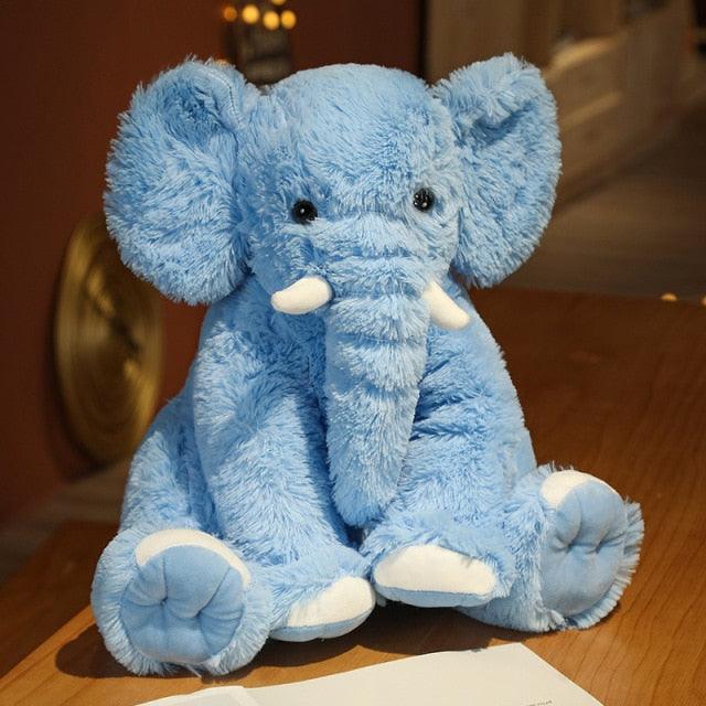 Big cute and fluffy elephant plush toy