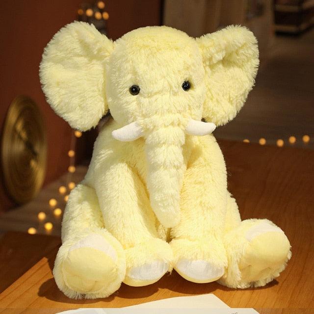 Big cute and fluffy elephant plush toy