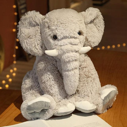 Big cute and fluffy elephant plush toy