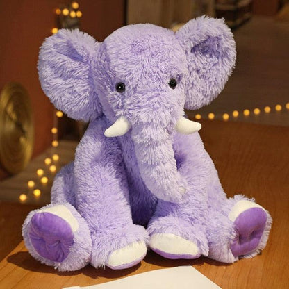 Big cute and fluffy elephant plush toy