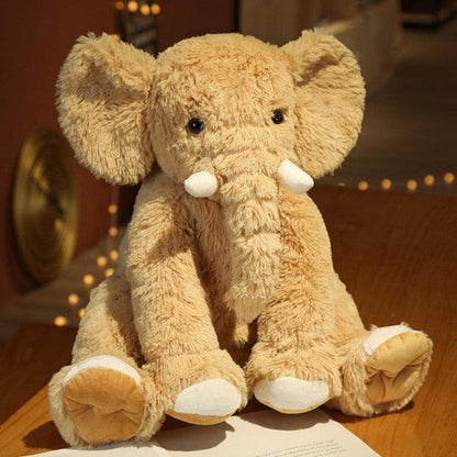 Big cute and fluffy elephant plush toy