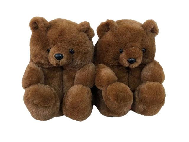 Teddy bear slippers