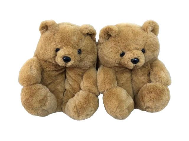 Teddy bear slippers