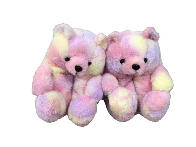 Teddy bear slippers