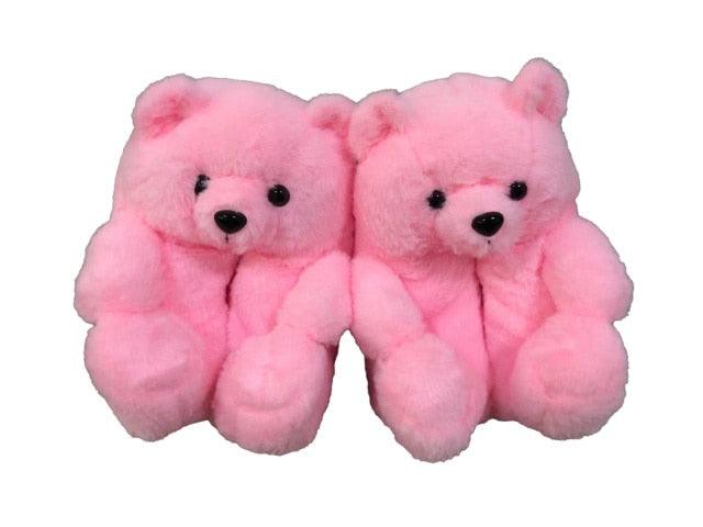 Teddy bear slippers