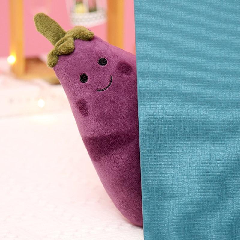 Eggplant soft toy