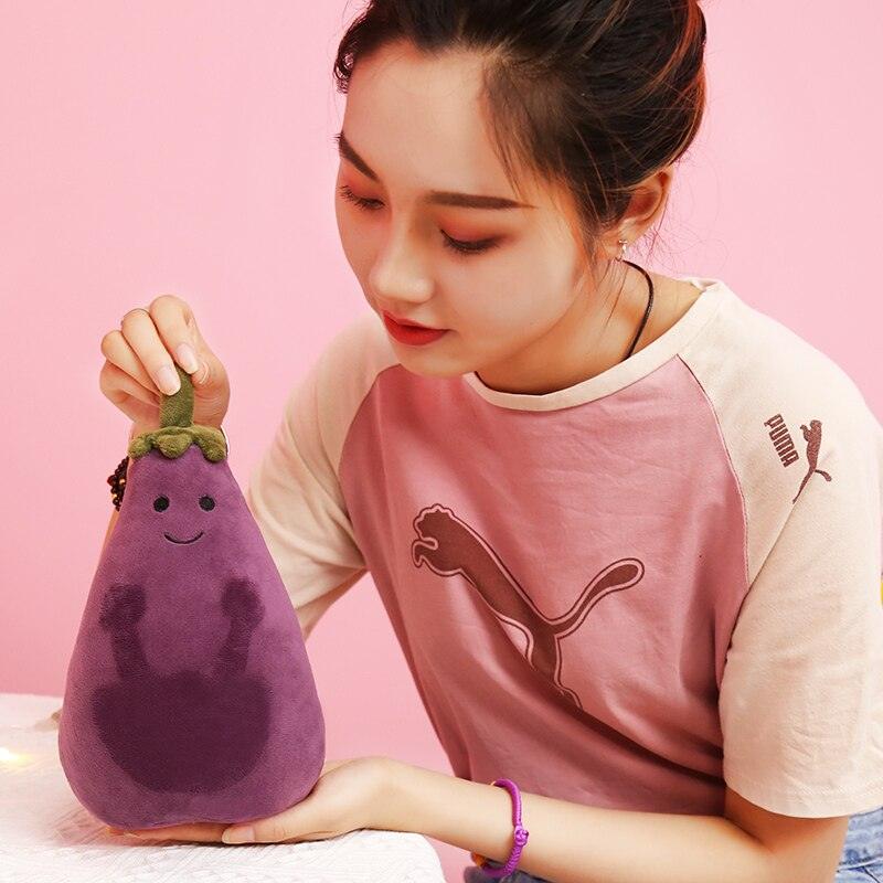 Eggplant soft toy