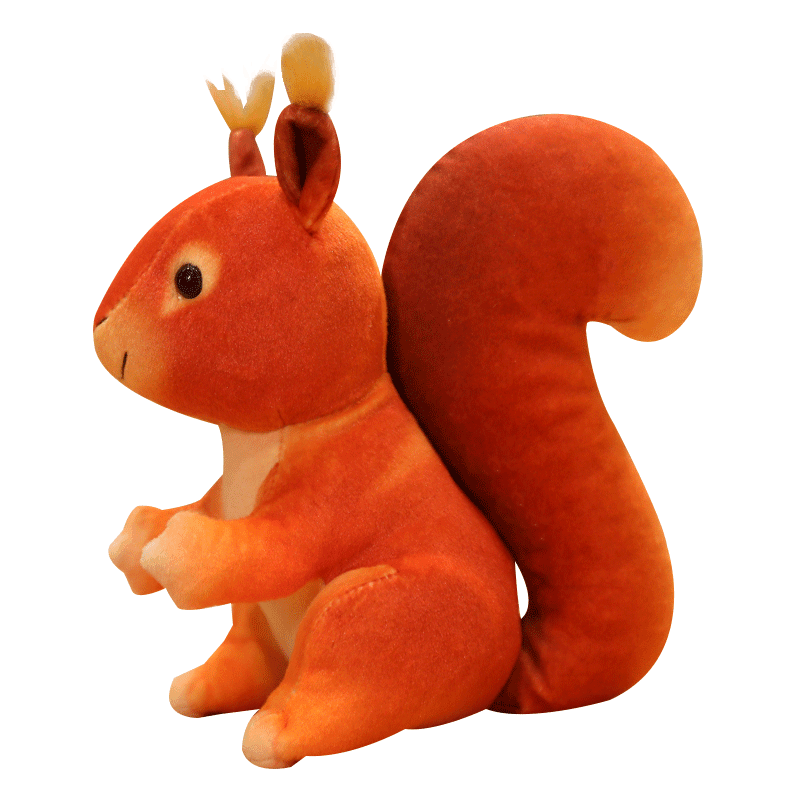 Peluches écureuil super mignon