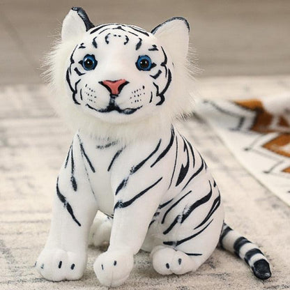 Mignon tigre en peluche