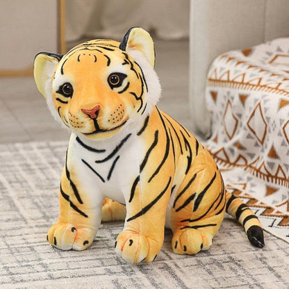 Mignon tigre en peluche