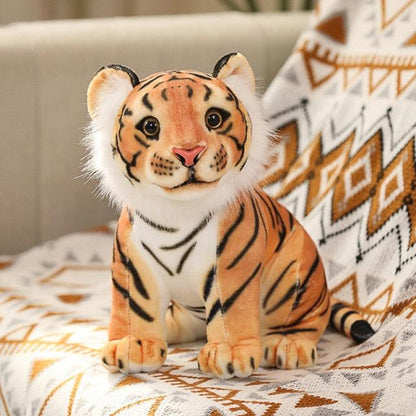 Mignon tigre en peluche