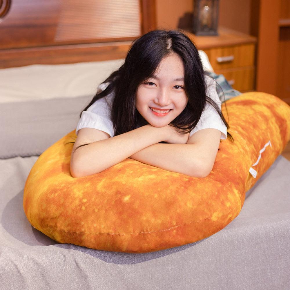 Hilarious Chicken Nugget Plush Pillows