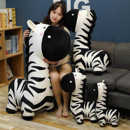 Kawaii Cartoon Zebra Soft Toys