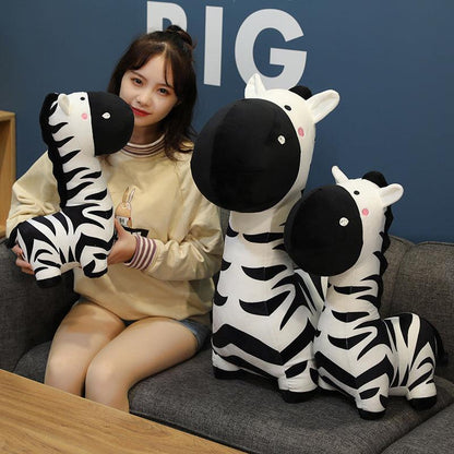 Kawaii Cartoon Zebra Soft Toys