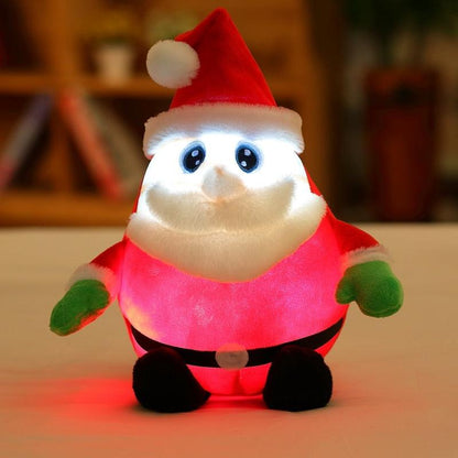 Luminous Santa Claus Christmas soft toy