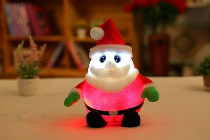 Luminous Santa Claus Christmas soft toy