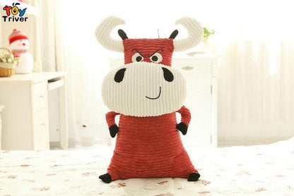 Kawaii OX Bull Cow Stuffed Animals