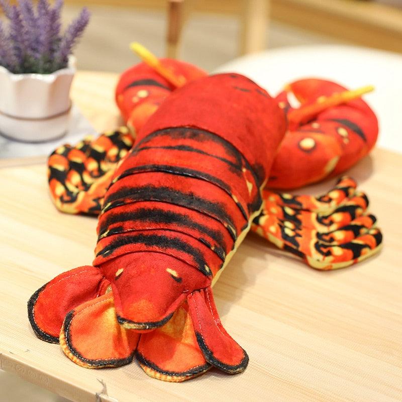 Large realistic lobster soft toy