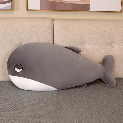 Adorable kawaii whale plush toy