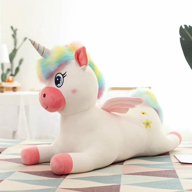 Oreiller de repos pour licorne colorée